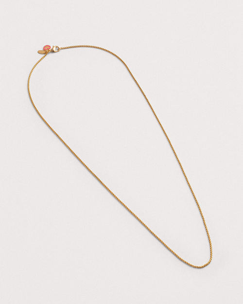 Box Chain Necklace - Gold