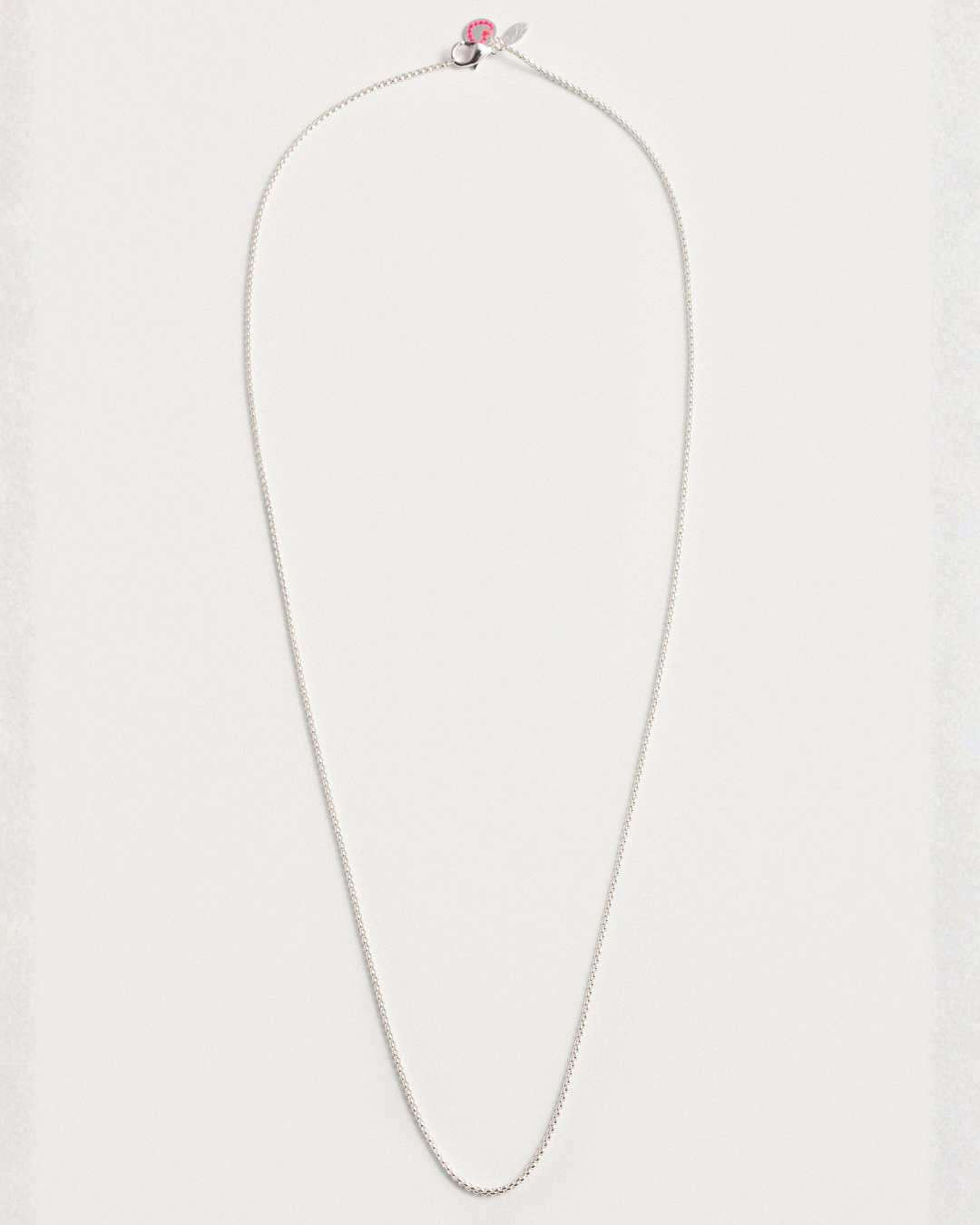 Box Chain Necklace - Silver