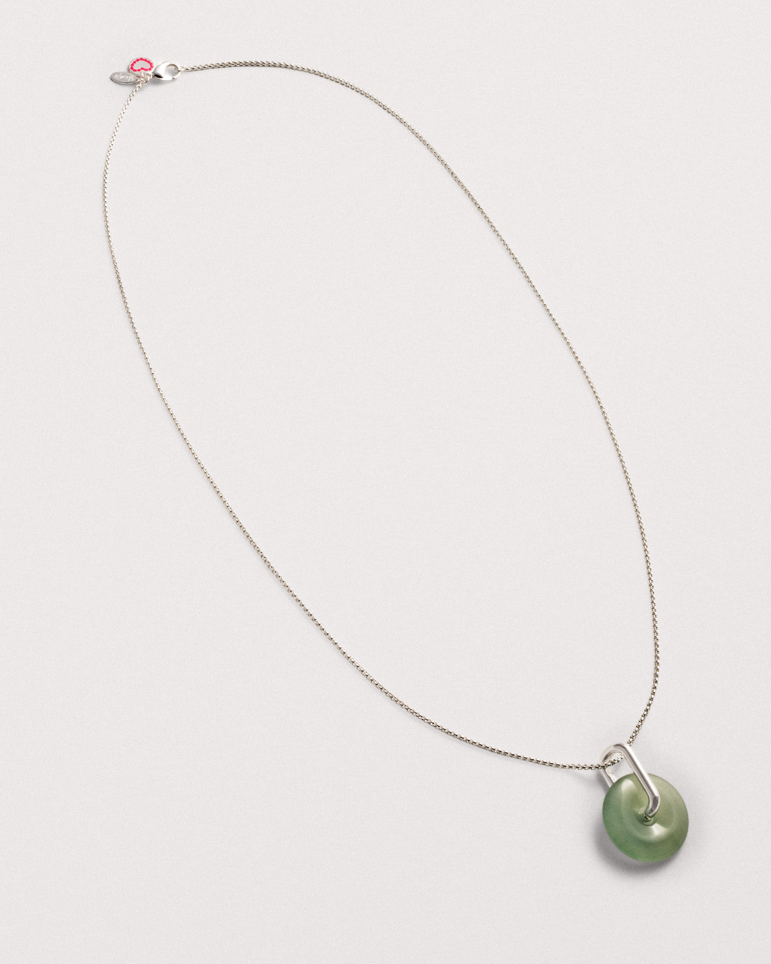 Green Aventurine Box Chain Necklace