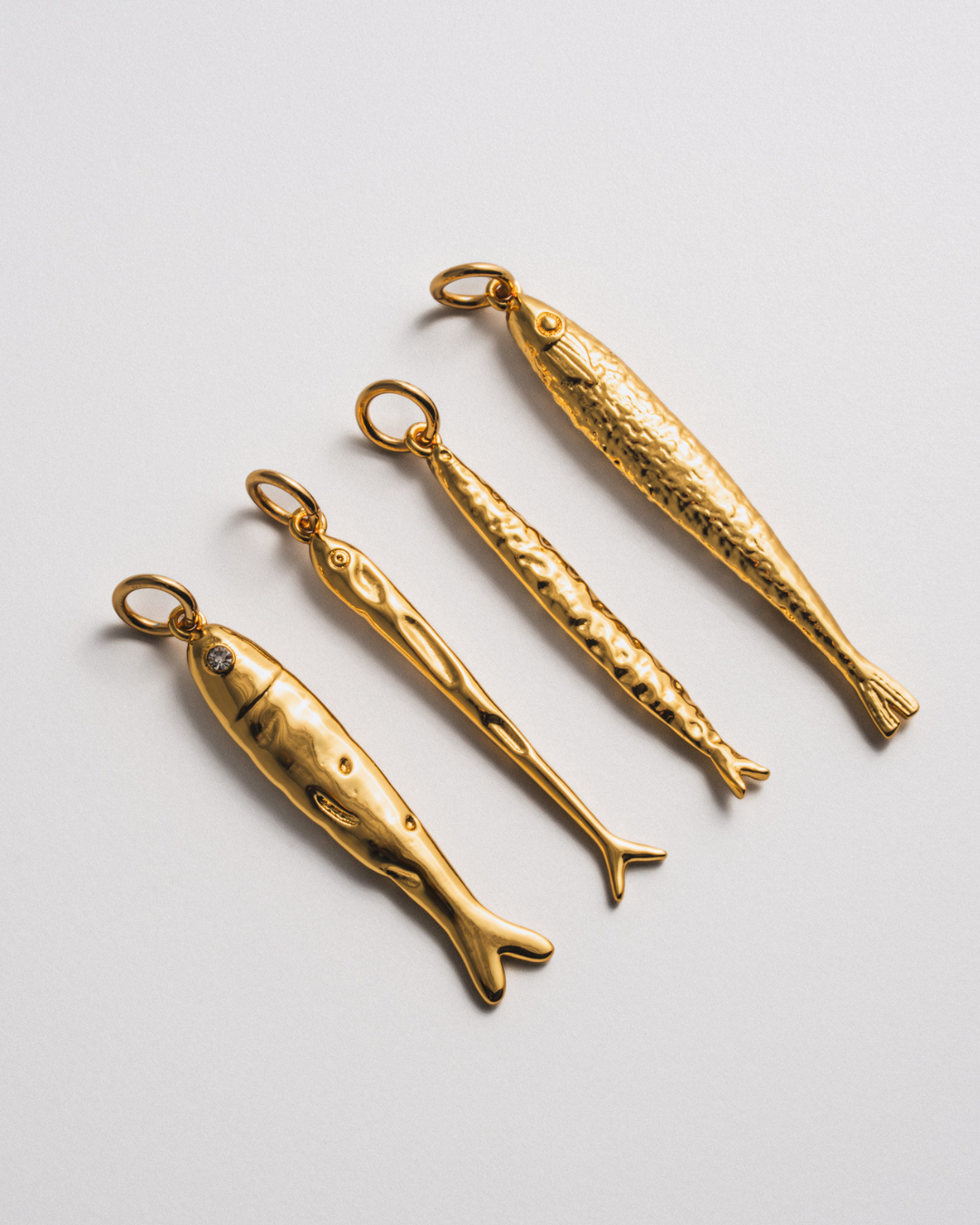 Pescado Charms - Gold