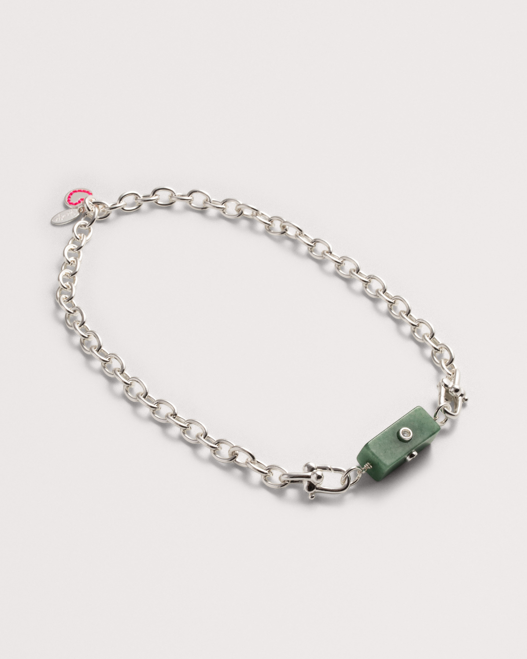 Green Aventurine Cable Girl Necklace