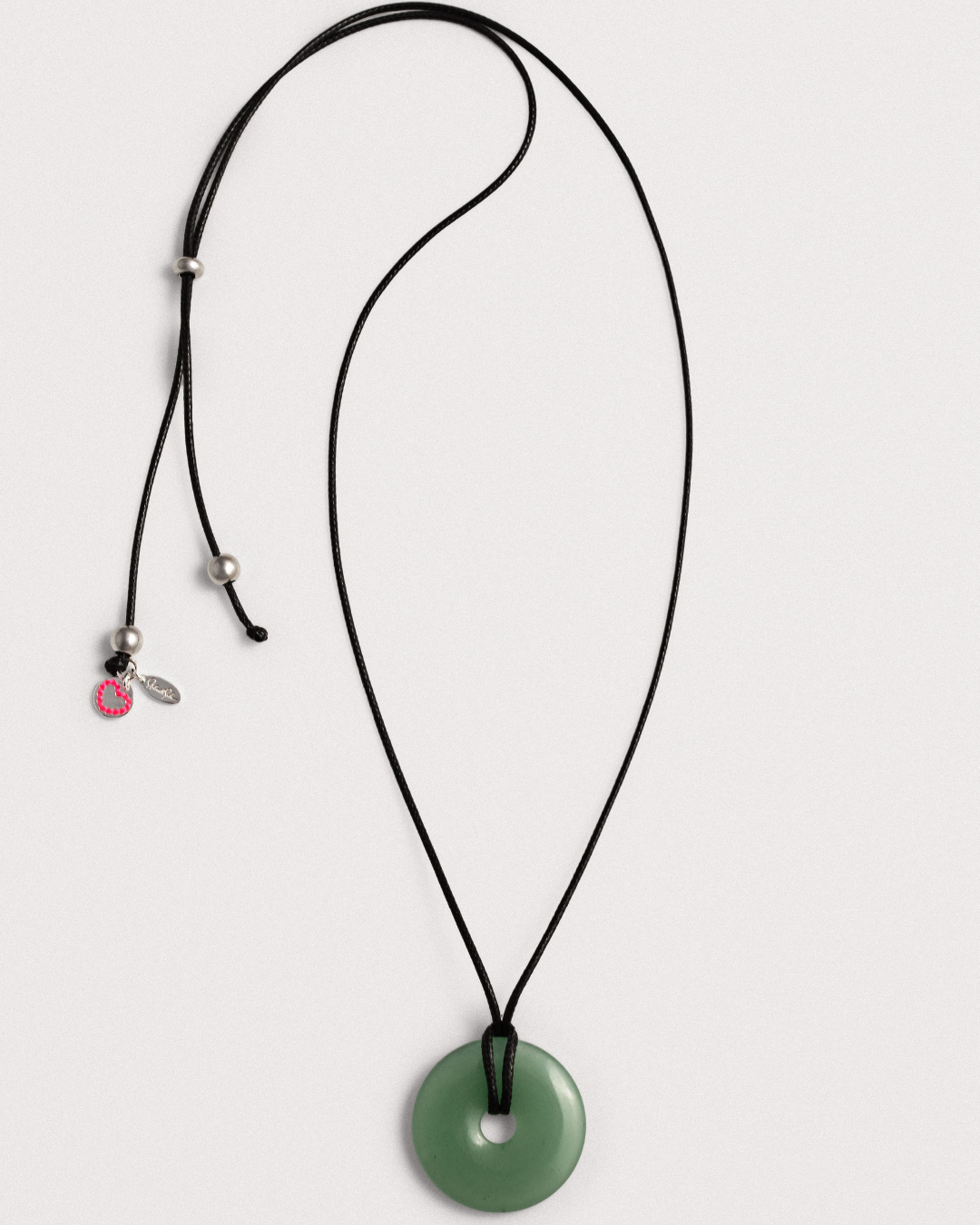 Black Leather Cord Necklace