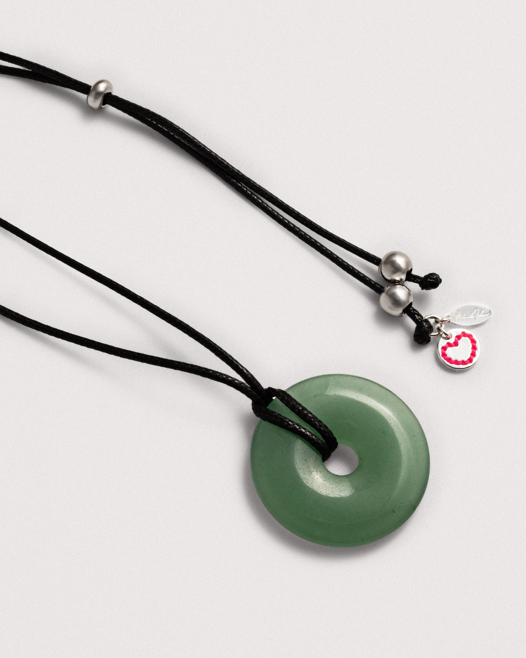 Black Leather Cord Necklace