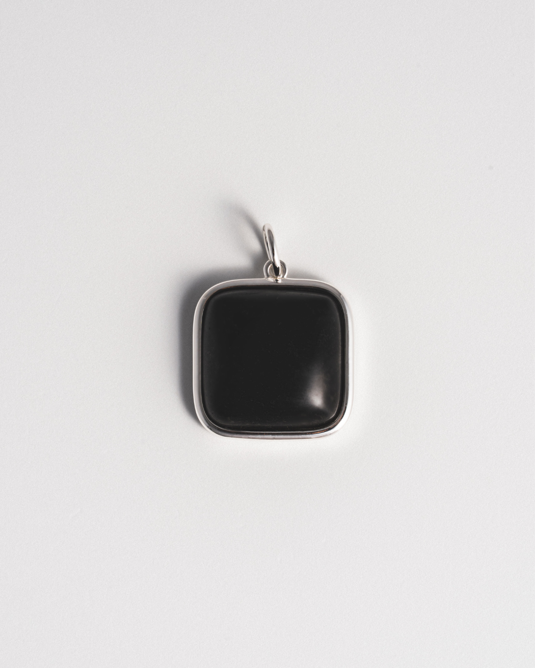 Onyx Bezel Charm