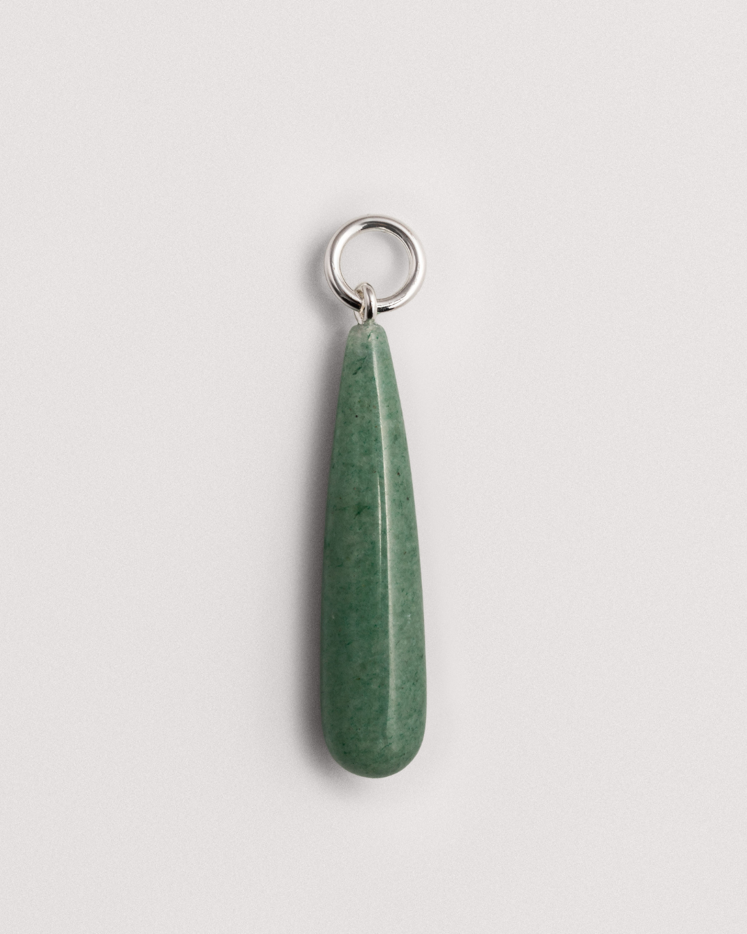 Green Aventurine Teardrop Charms