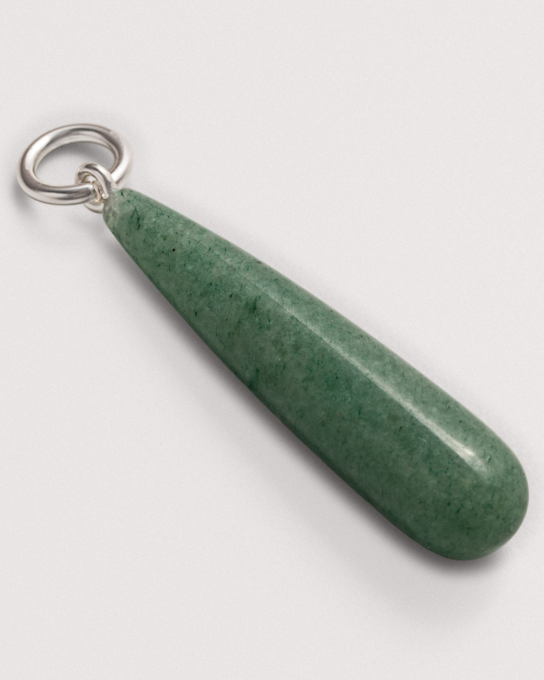 Green Aventurine Teardrop Charms