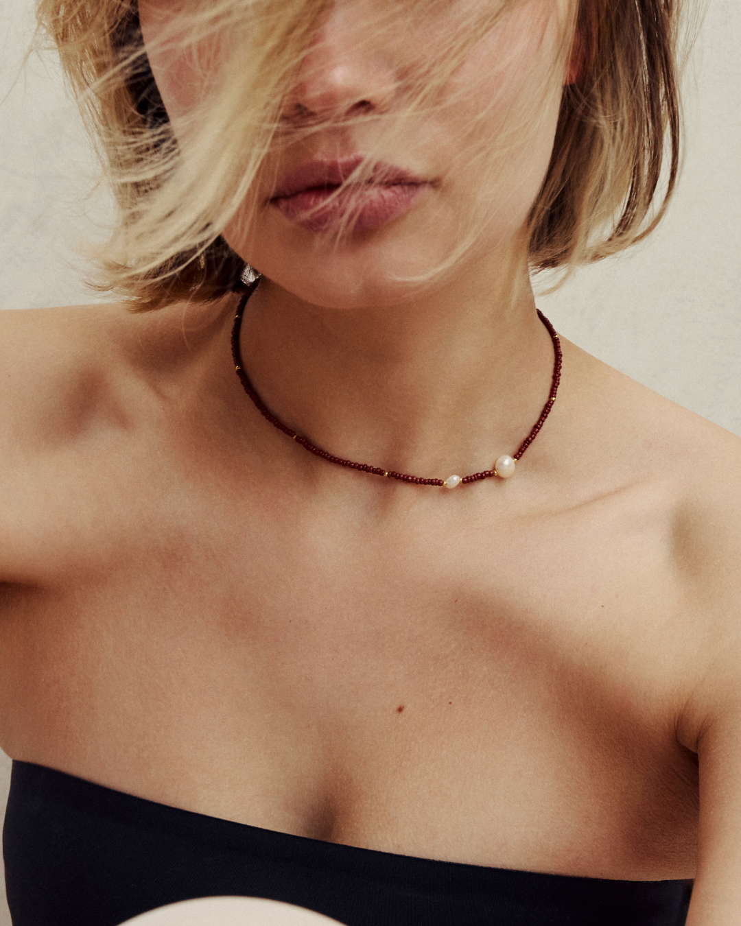 Collier Rivera - Rouge