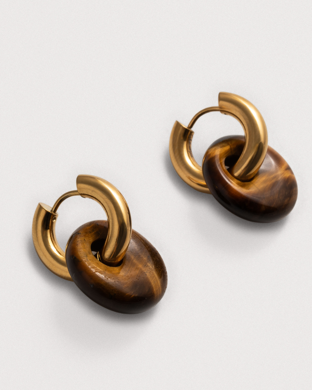 Tiger's Eye Doughnut Hoops