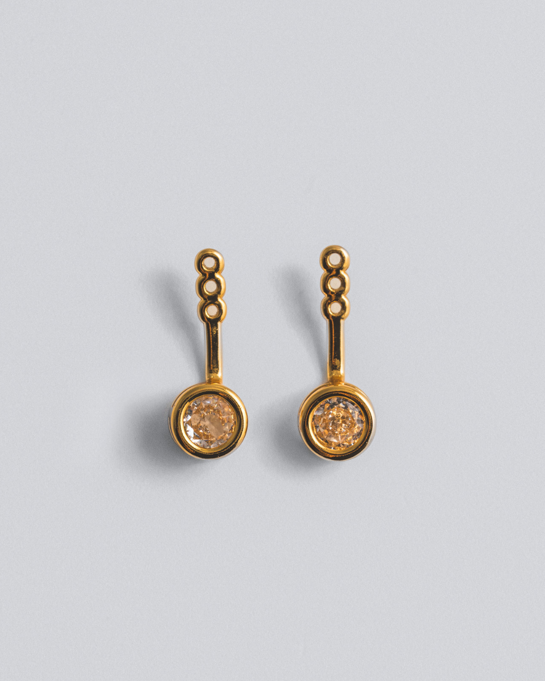 Bezel Ear Jacket - Gold