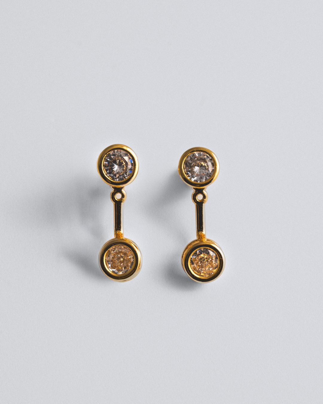 Bezel Ear Jacket - Gold