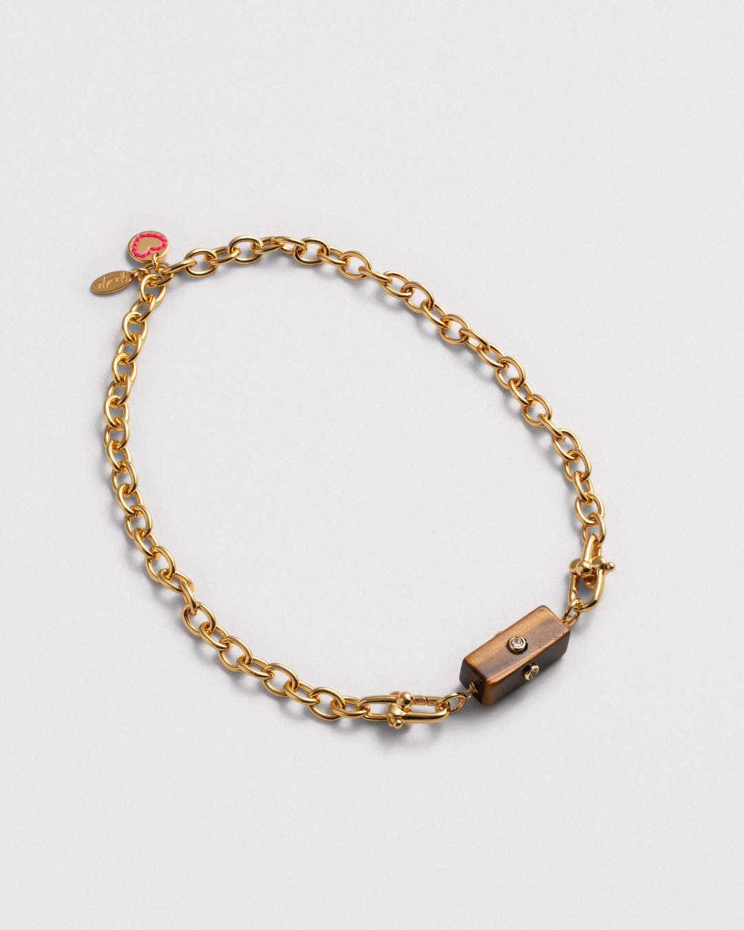 Tiger’s Eye Cable Girl Necklace