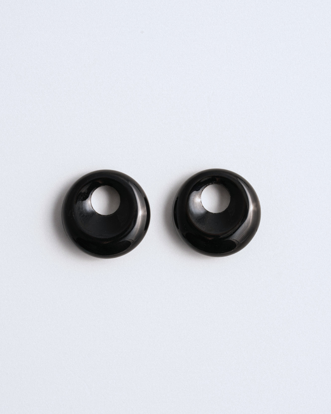 Onyx Doughnut Charms