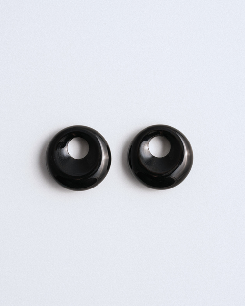 Onyx Doughnut Charms