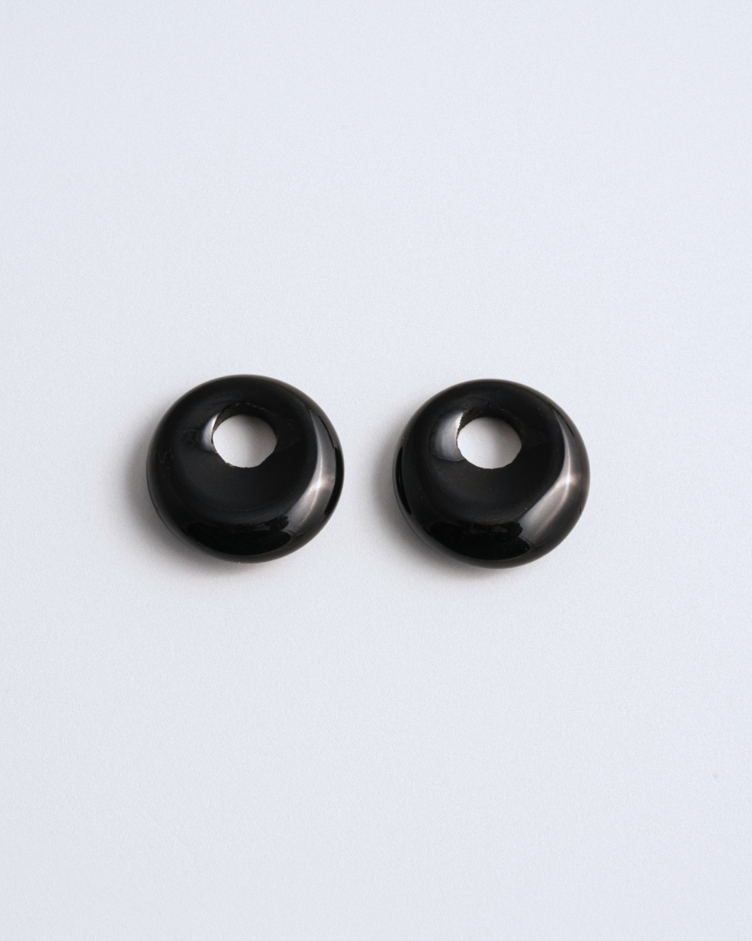 Onyx Doughnut Charms