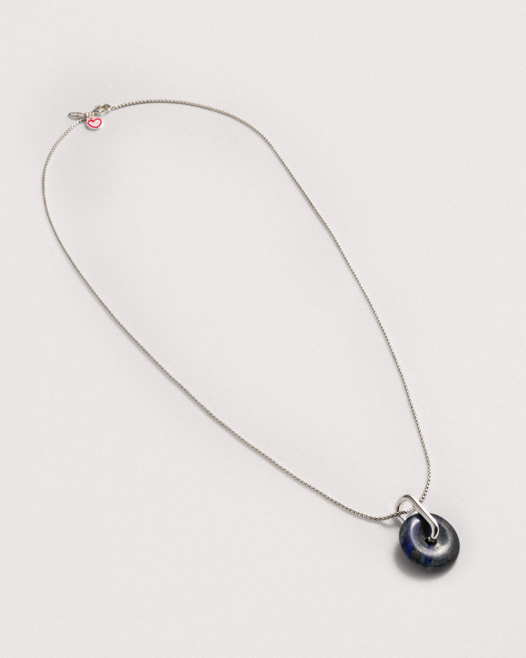Lapis Lazuli Box Chain Necklace