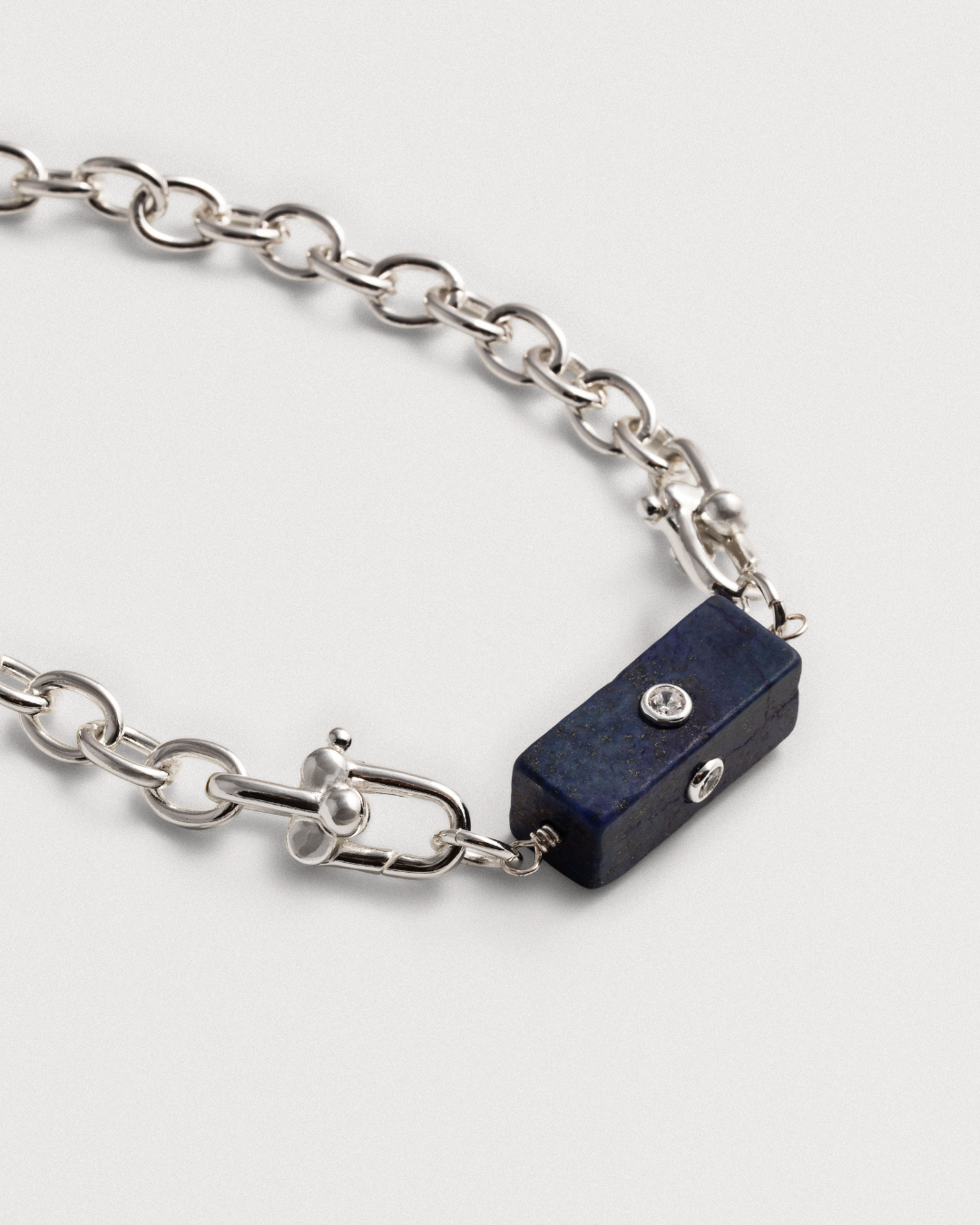 Lapis Lazuli Cable Girl Necklace