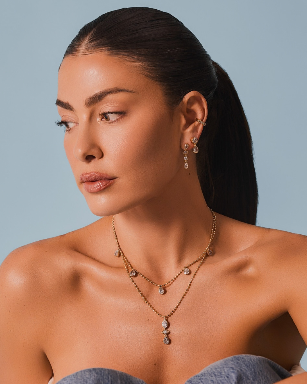 KG Teardrop Earrings