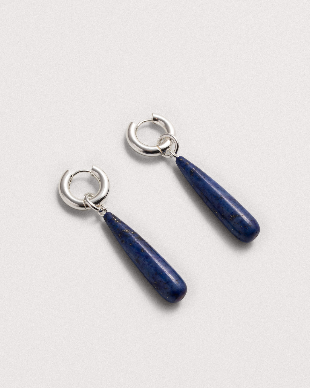 Lapis Lazuli Teardrop Earrings
