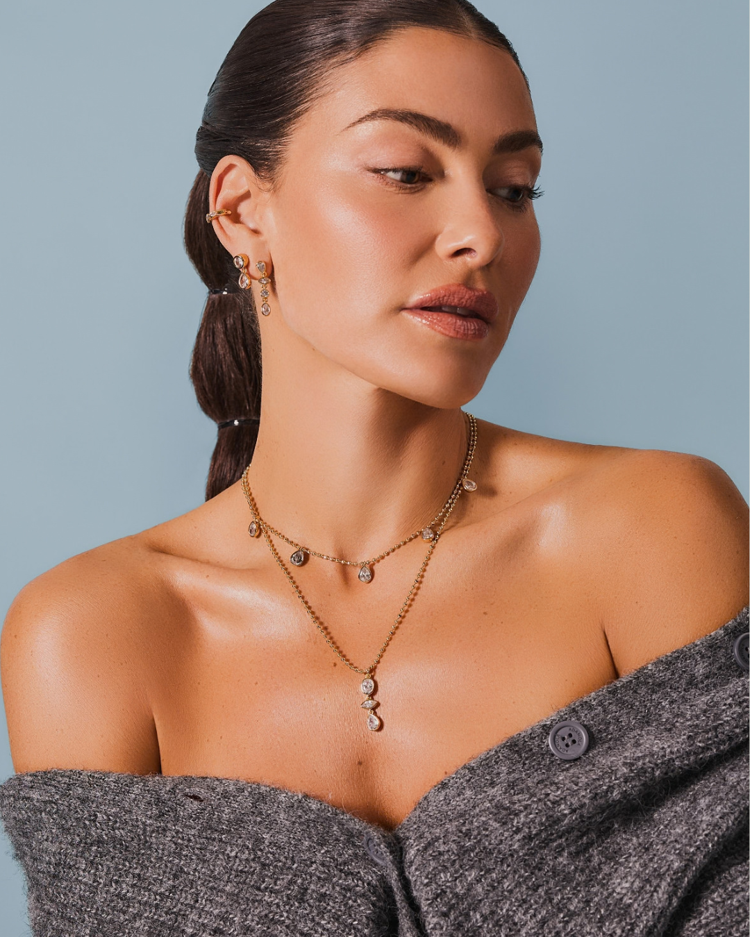 KG Teardrop Earrings