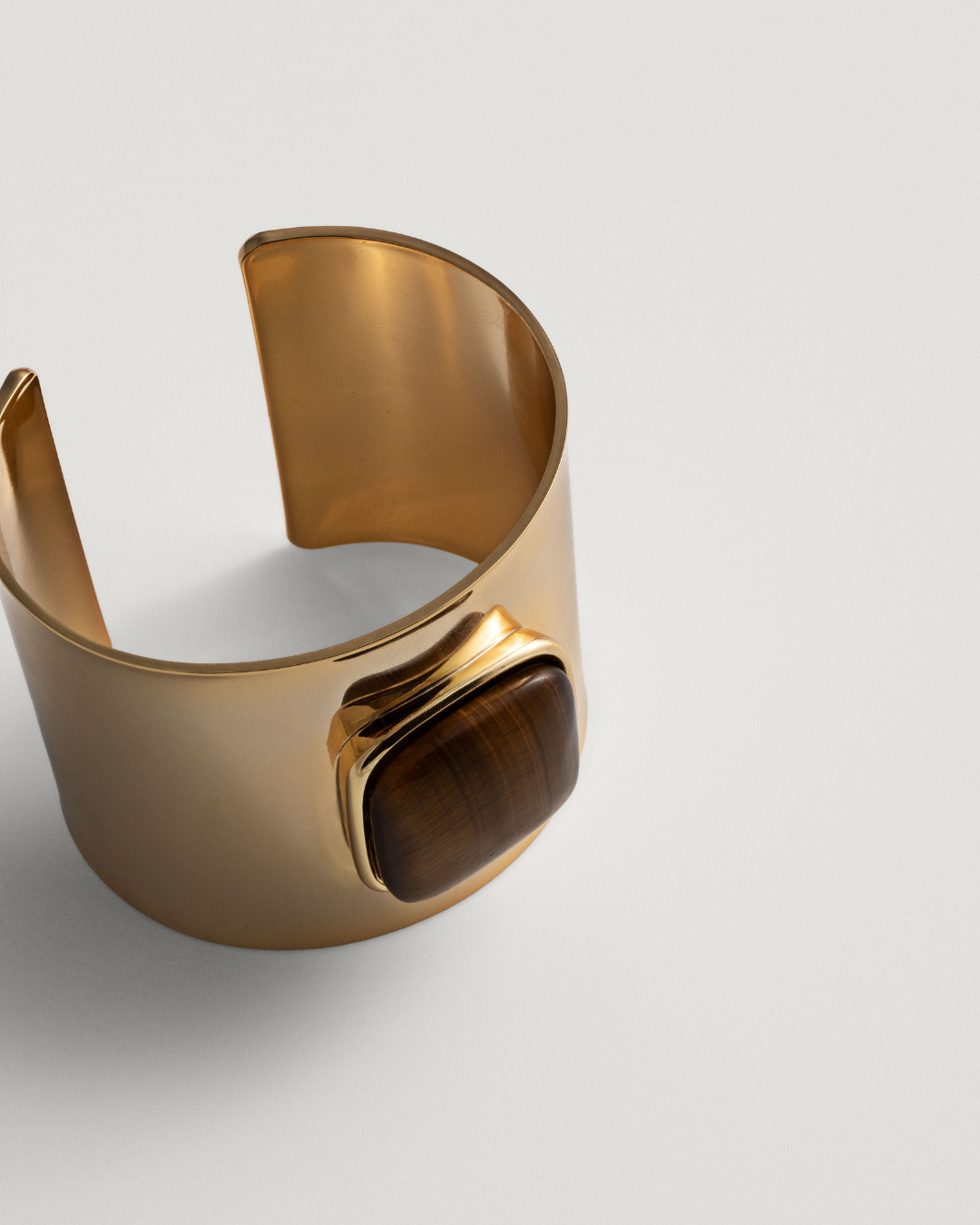 Tiger's Eye Cuff Bracelet