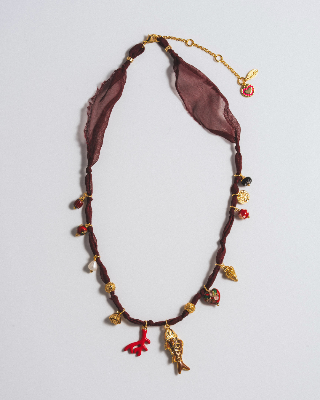 Salina Necklace - Red
