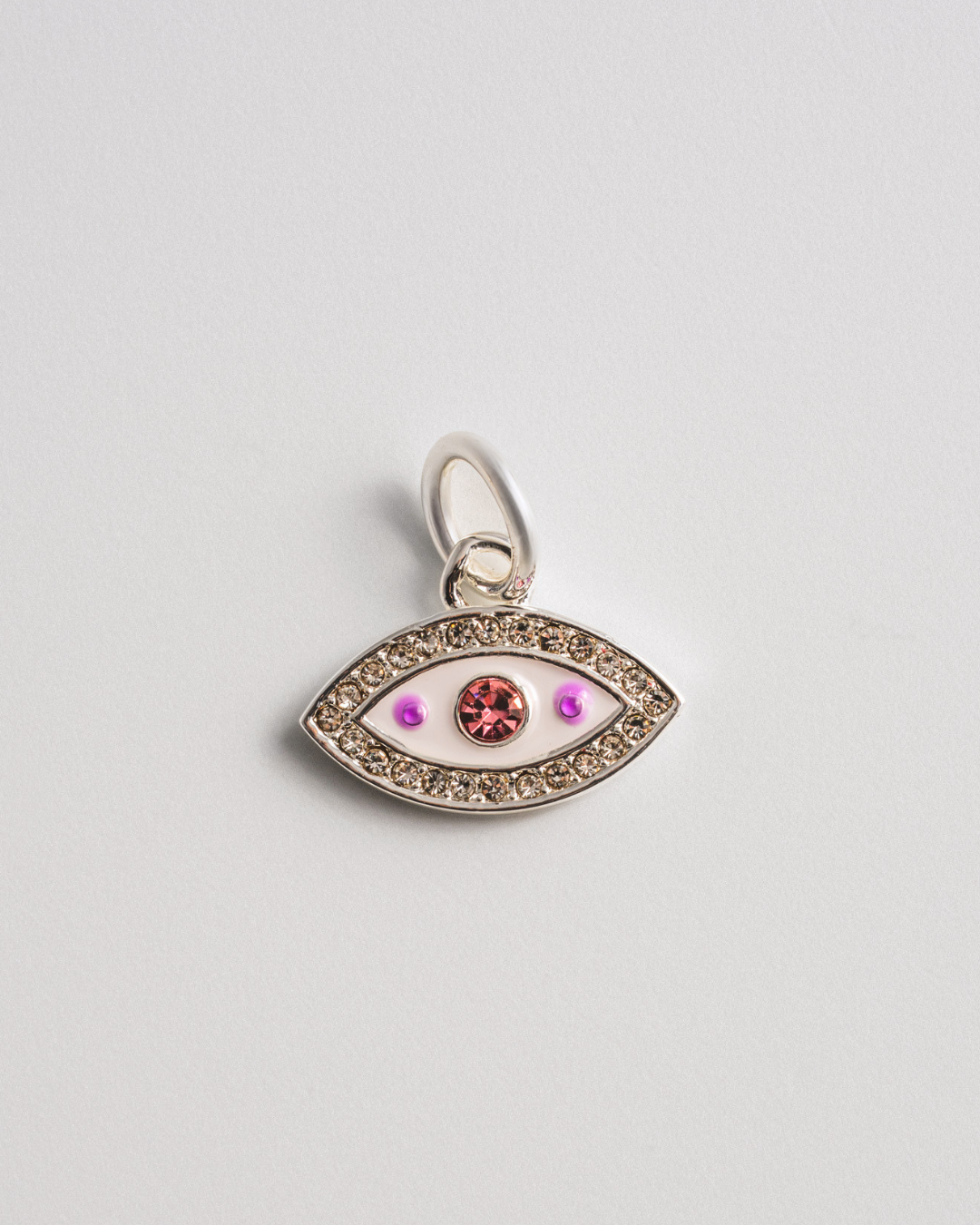 Evil Eye Charm - Silver
