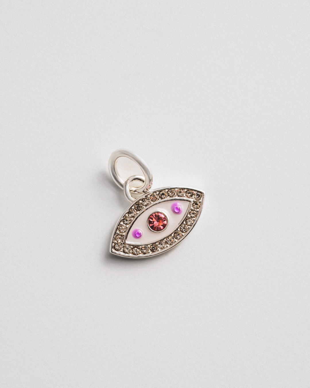 Evil Eye Charm - Silver