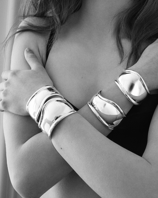 Cuff Bracelet - Silver