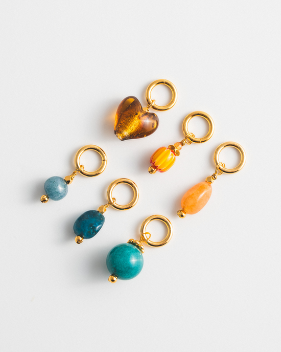 Muted Gems Charm Set
