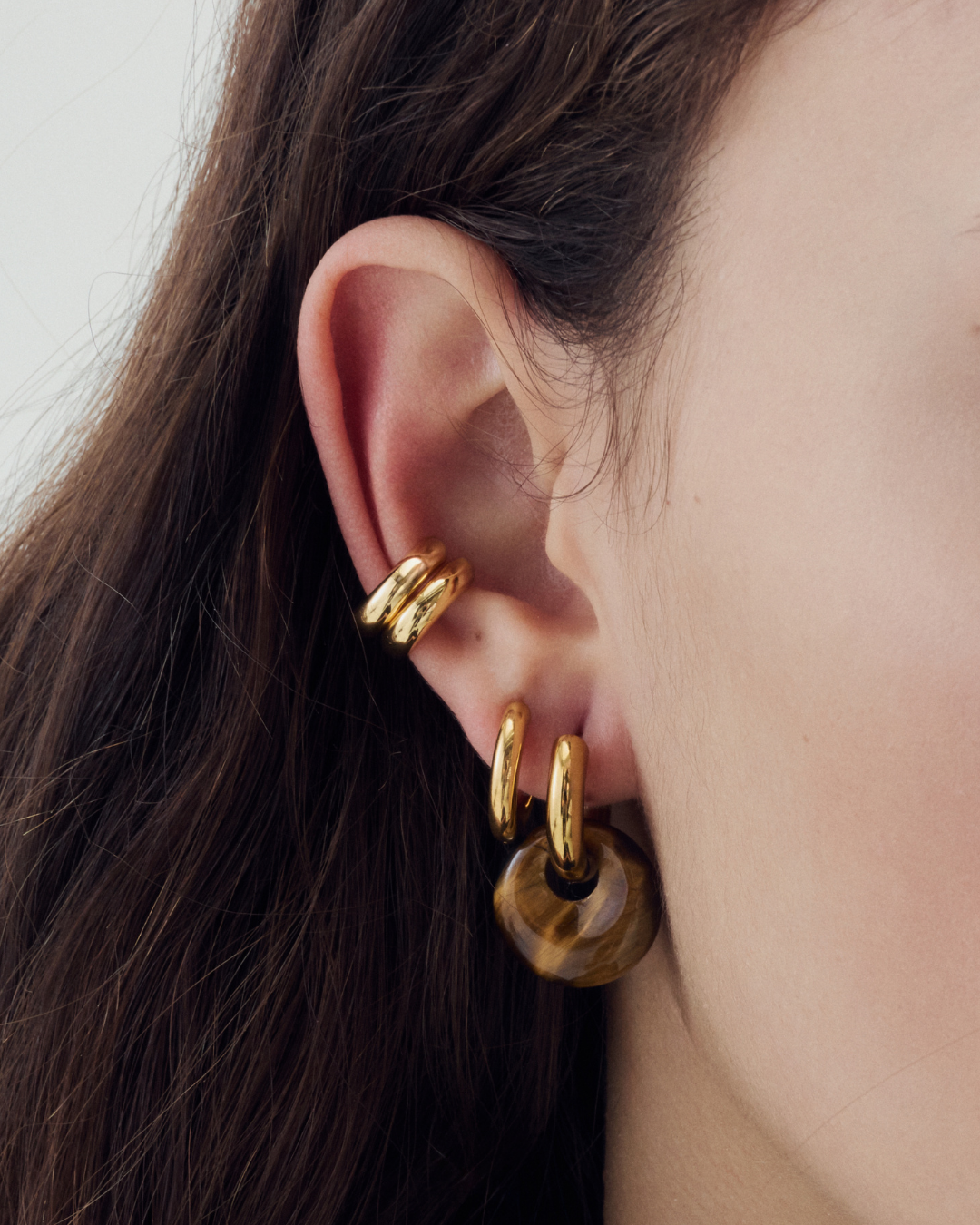 Tiger's Eye Doughnut Hoops