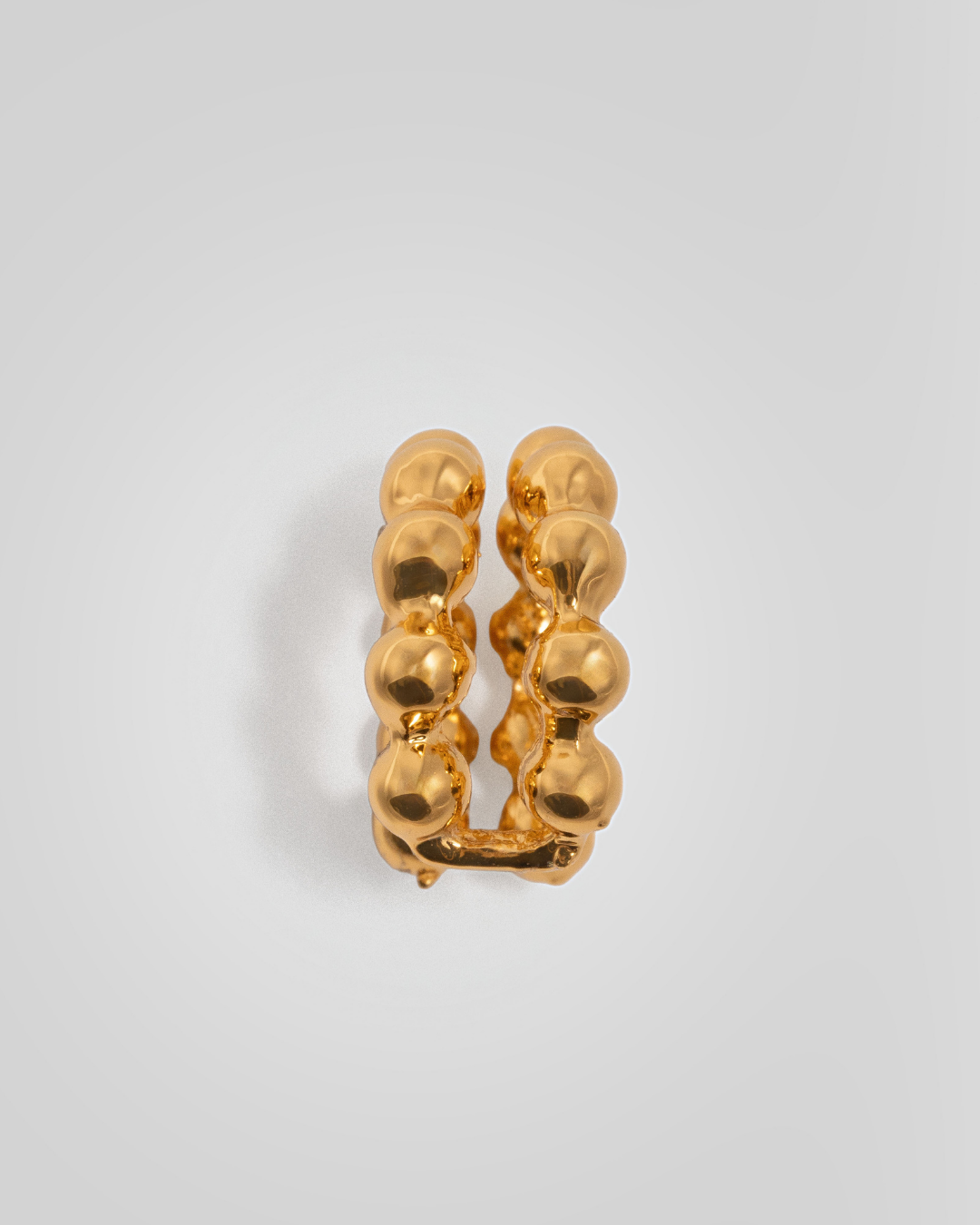 Double AU Ear Cuff - Gold