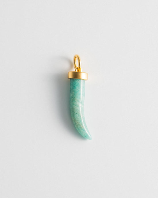 Aura Horn Charm - Gold