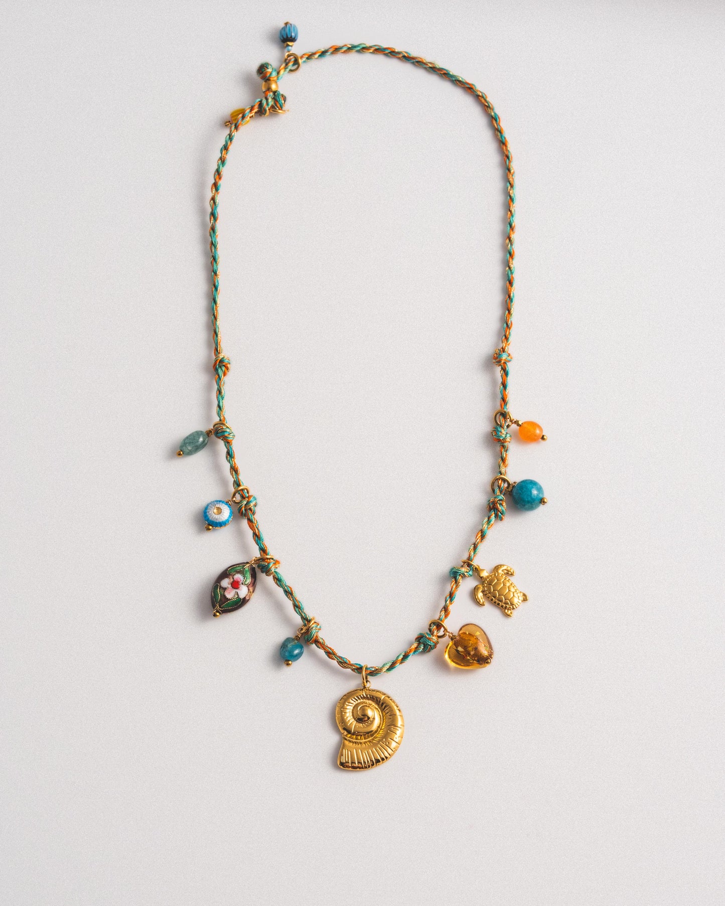 Bahia Charm Necklace - Gold