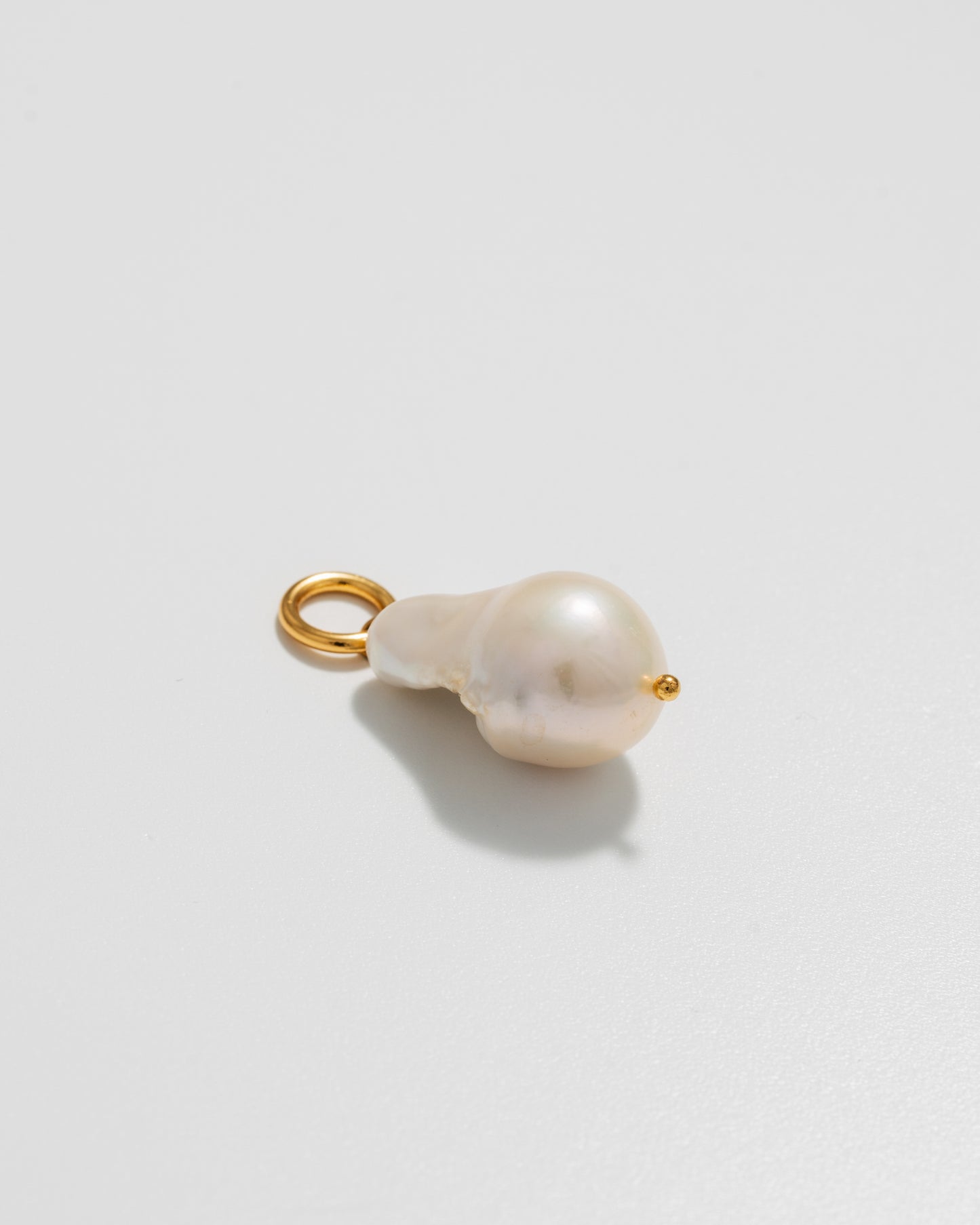 Baroque Pearl Charm - Gold