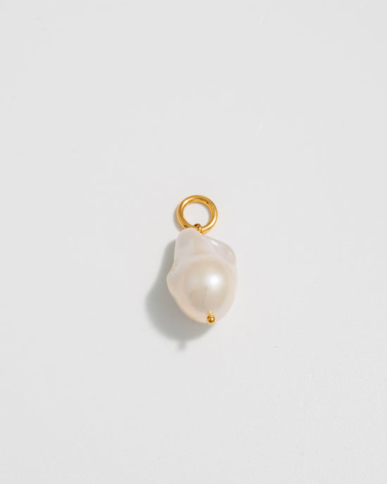 Breloque perle baroque - Or