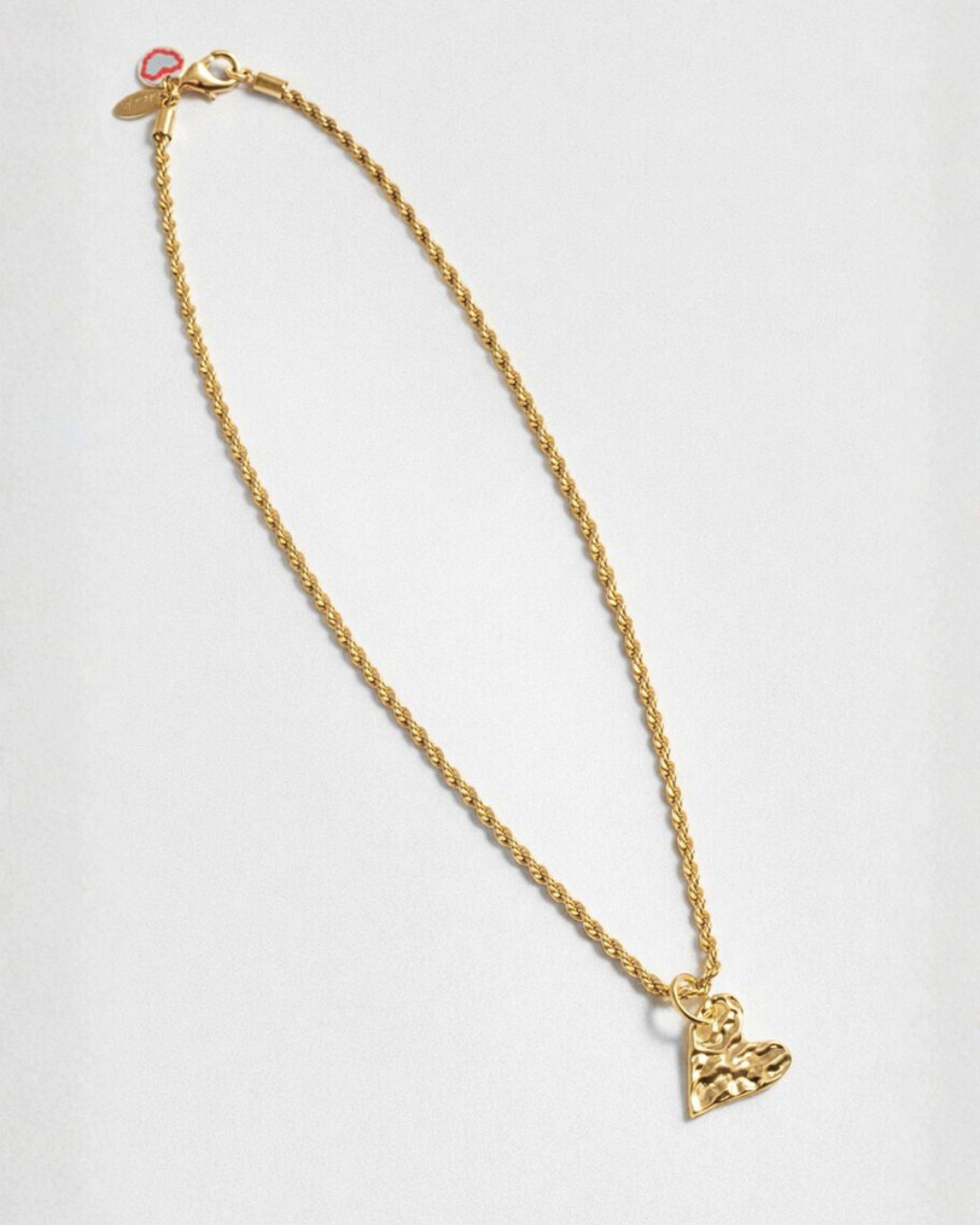 Mini collier battement de cœur - Or