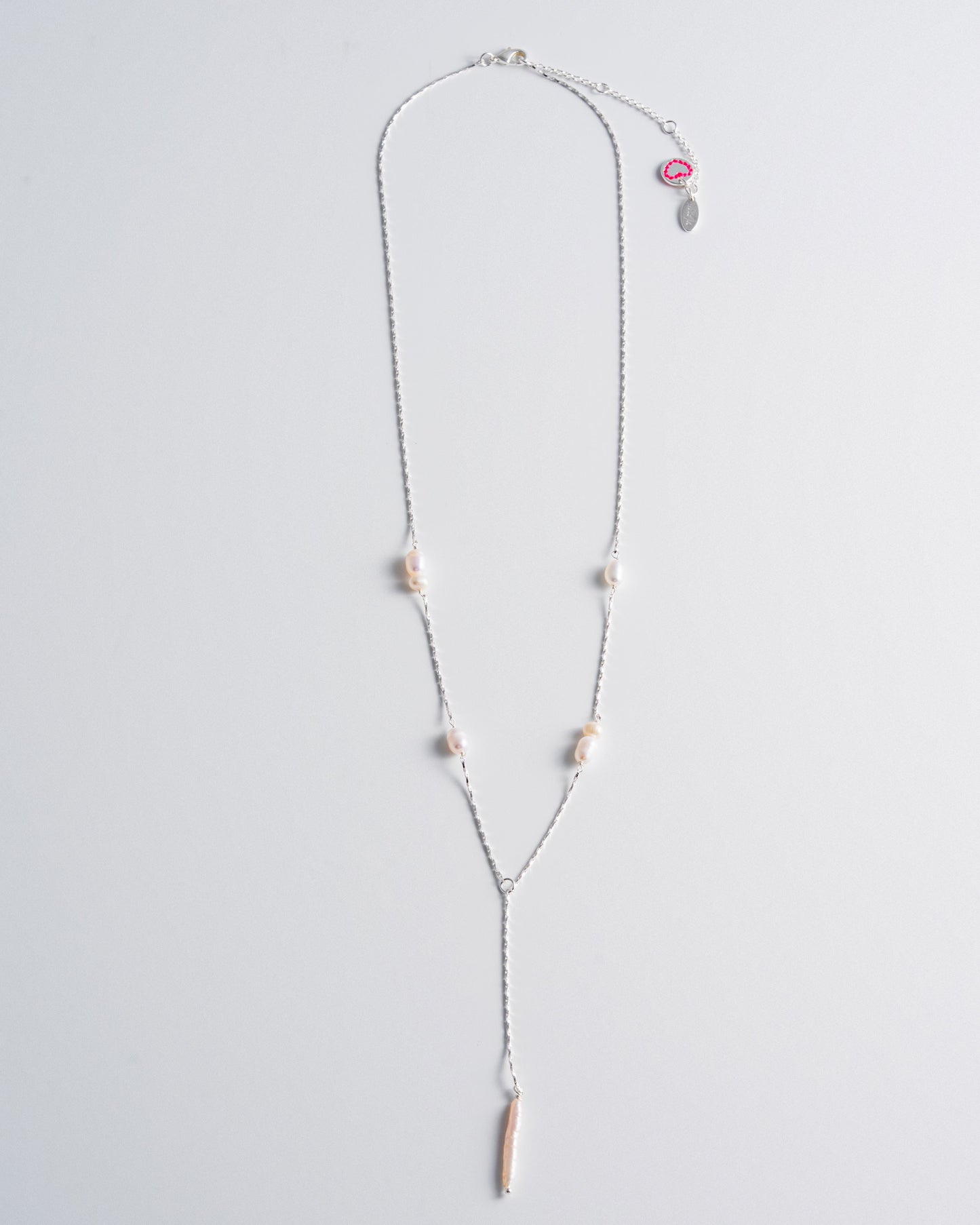Calla Lariat - Silver