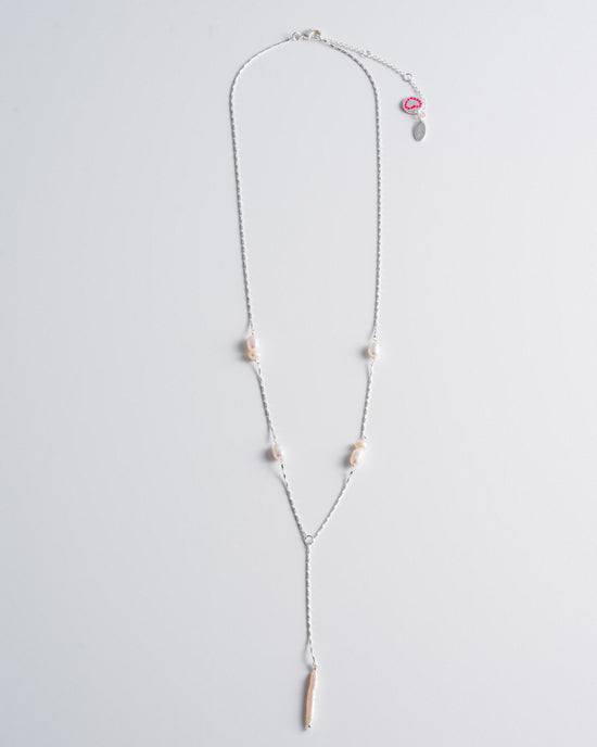 Calla Lariat - Silver