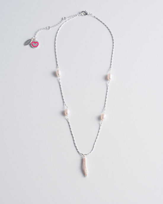 Calla Necklace - Silver