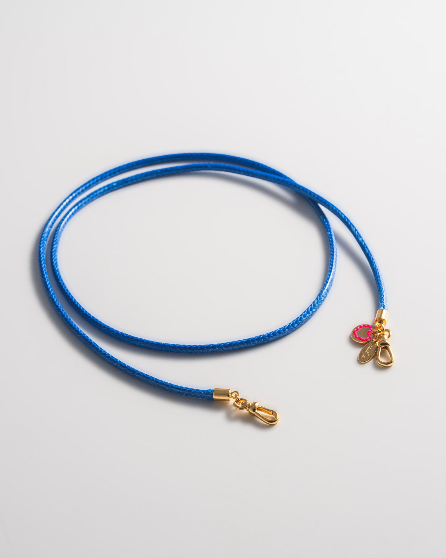 Blue Cord Necklace