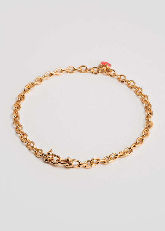 Load image into Gallery viewer, Cable Girl Necklace - Gold
