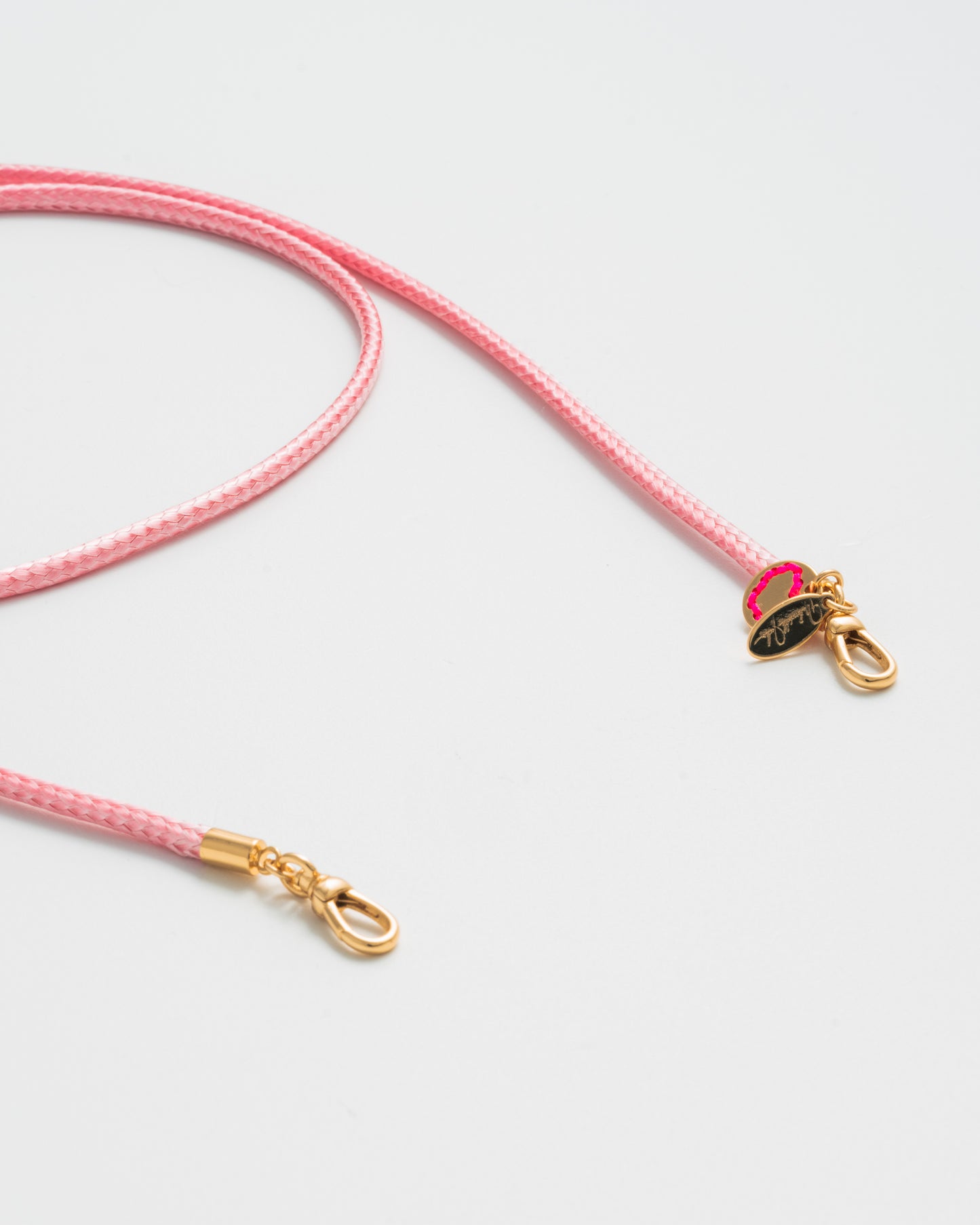 Pink Cord Necklace