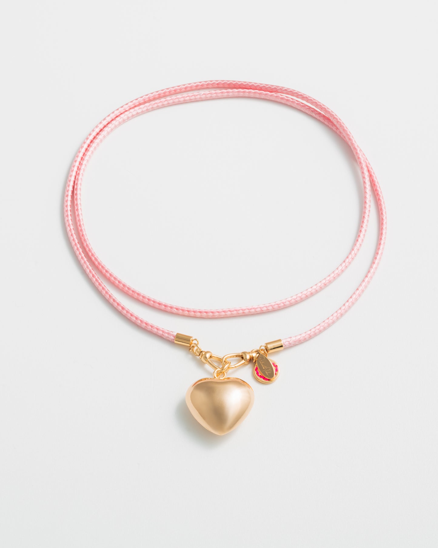 Pink Cord Necklace