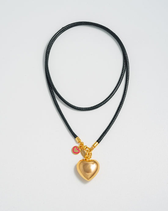 Load image into Gallery viewer, Black Cord Necklace
