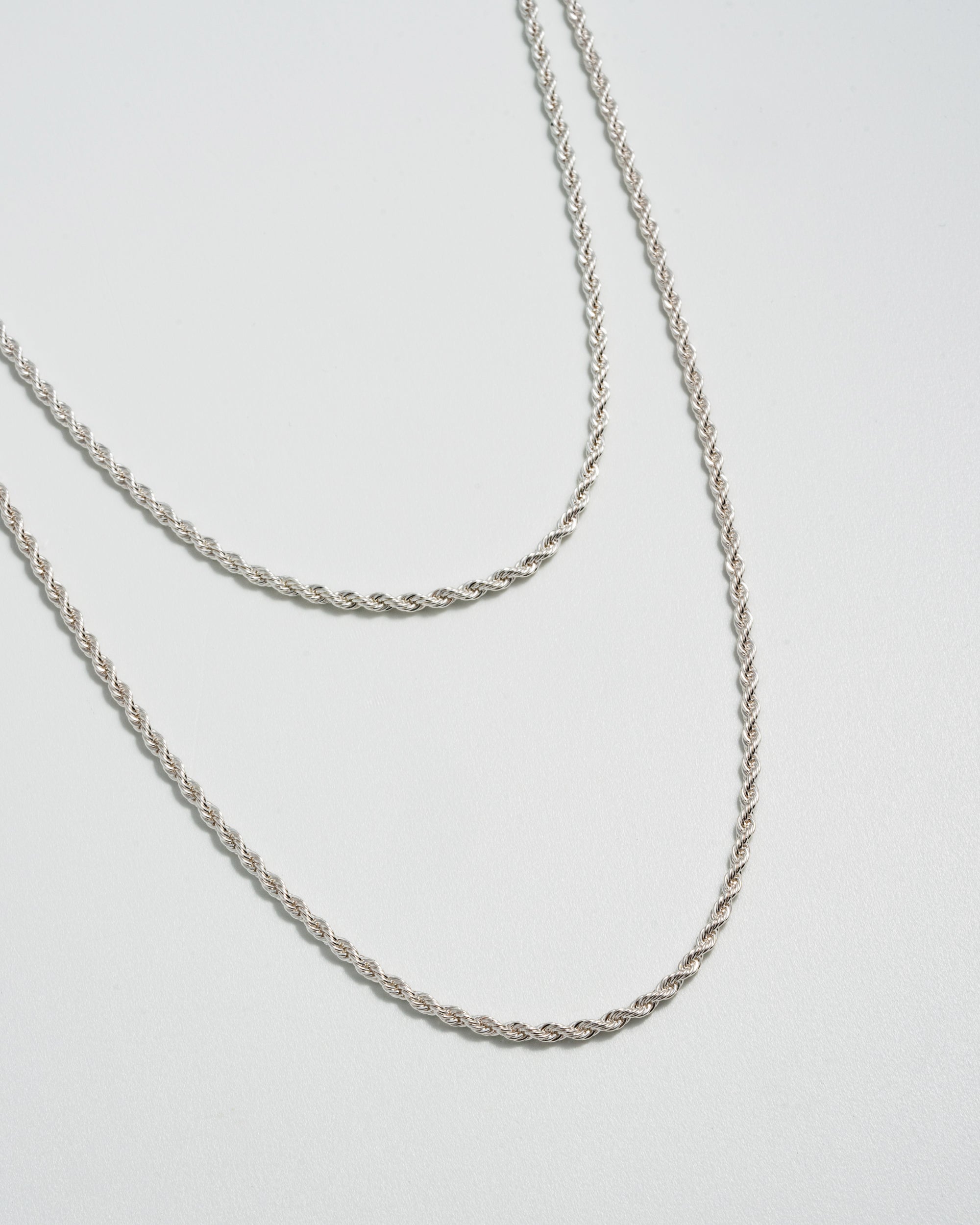 Sautoir Mini Roped In - Argent