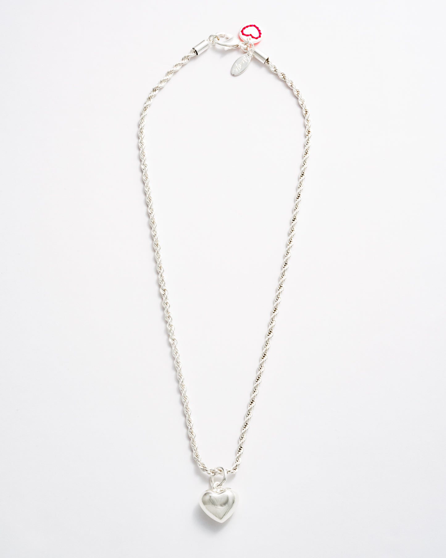 Load image into Gallery viewer, Mini Roped In Necklace - Silver
