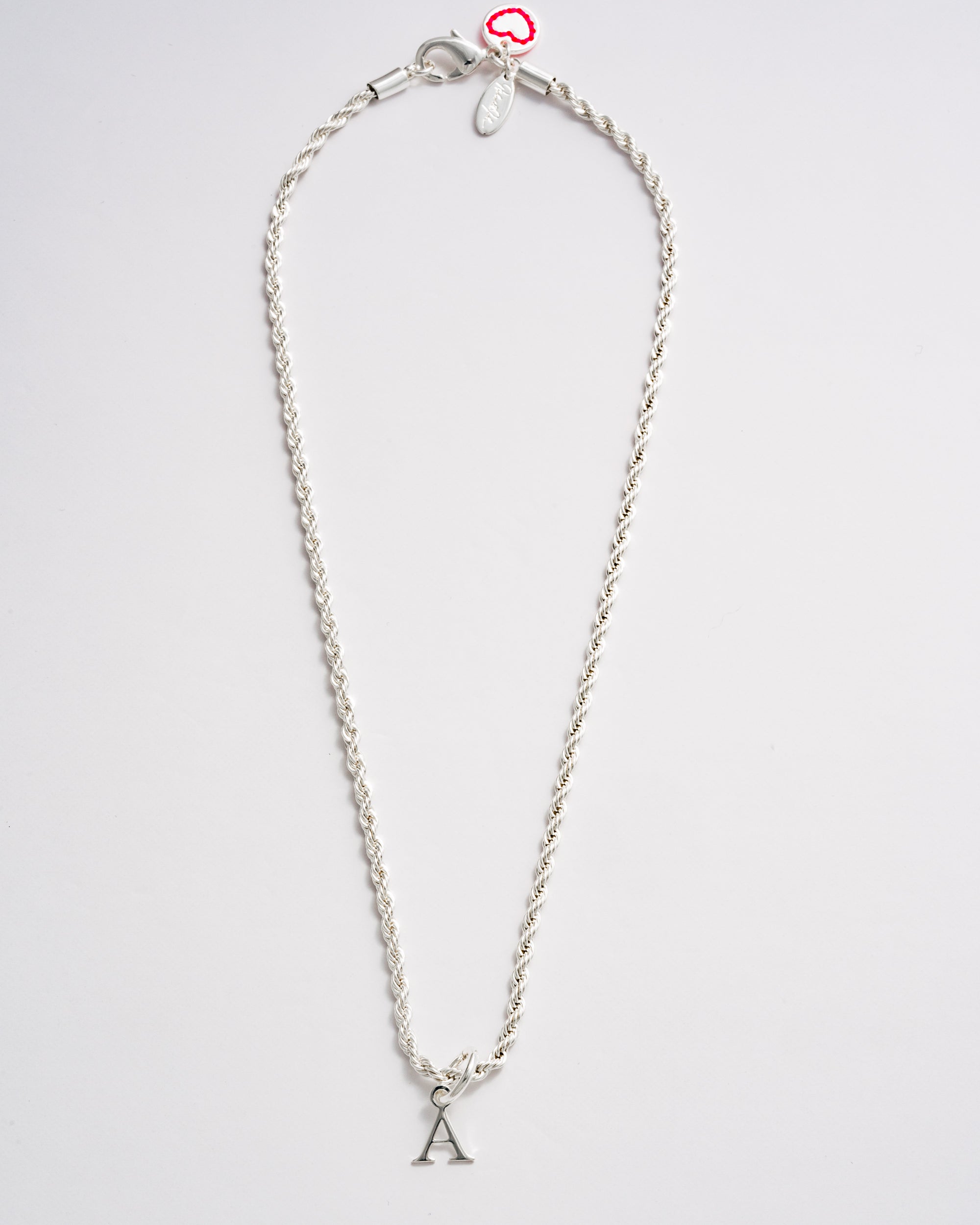 Initial Charm - Silver
