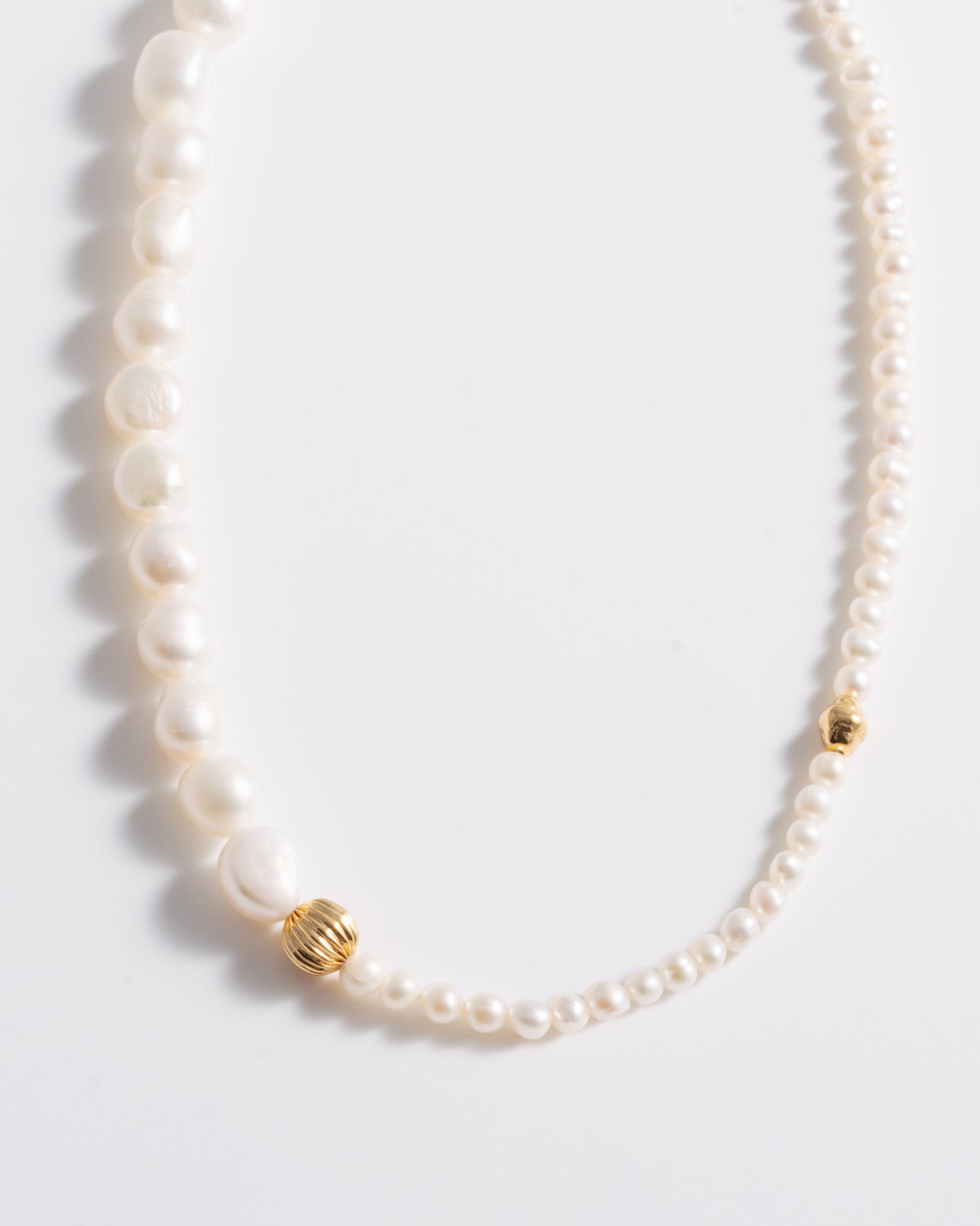 Golden Pearl Necklace