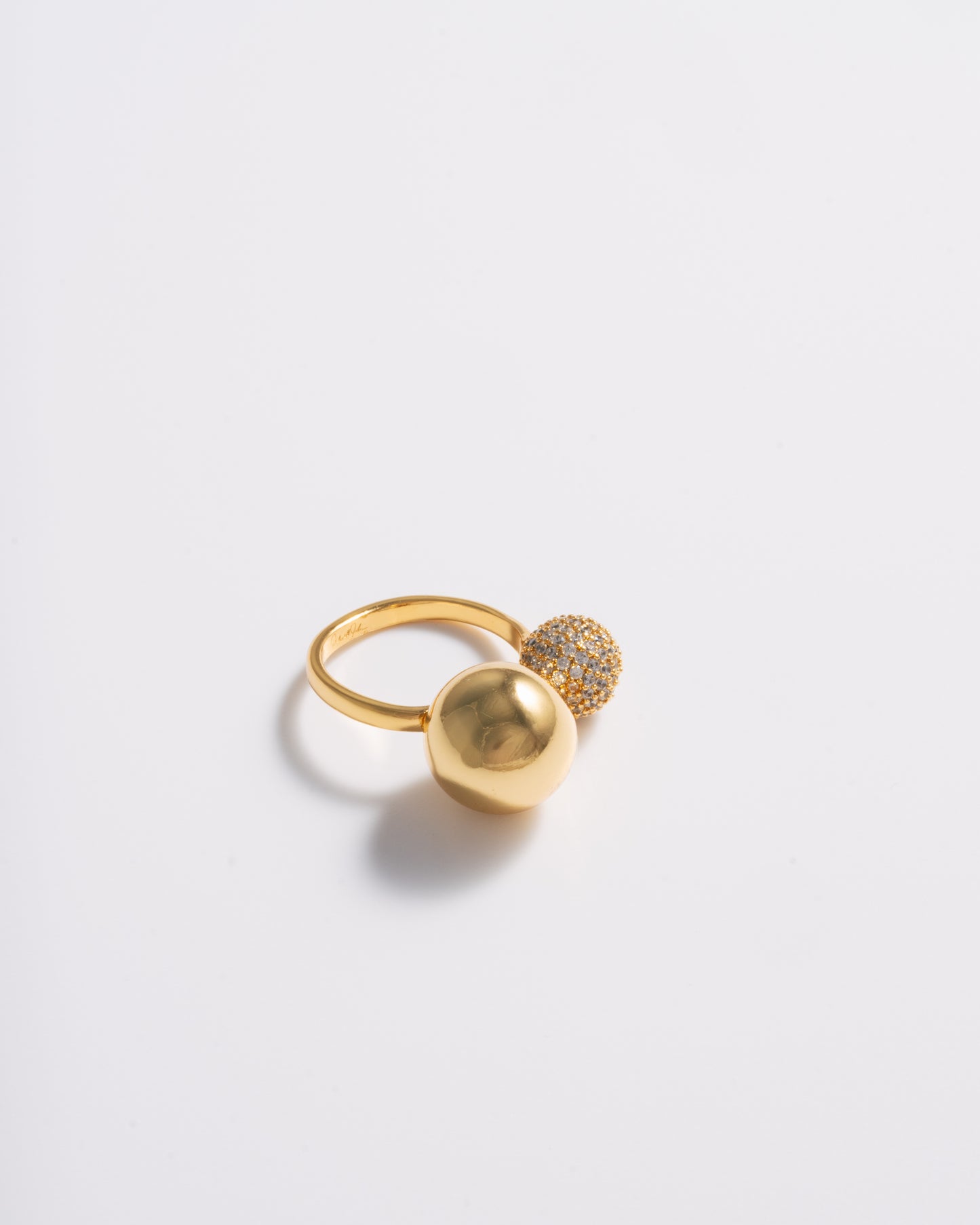Bague AU pave - Or