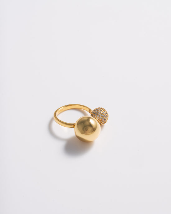 Bague AU pave - Or